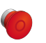 Кнопка грибовидная тяни-толкай, 1NC, красный, ?40 мм MTB2-BTZ124