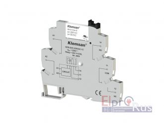 270850 Klemsan KPR-SCE-230VAC/DC-1C; Интерфейсное реле; 6A