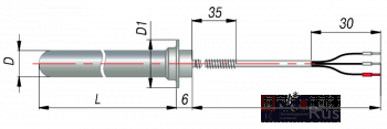 ДТС114-50М.В3.250/0,2 термосопротивления с кабельным выводом