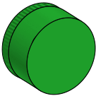 Сигнальная лампа, зеленый, 220V AC/DC MTB2-BV633