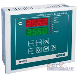 ТРМ33-Щ7.ТС.RS ОВЕН для регулирования температуры в системах приточной вентиляции