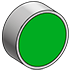 Кнопка плоская, черная, 1NO, мет. MTB2-BAZ112 