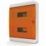 BNO 40-24-1 - Щит навесной 24 модуля, прозрачная оранжевая дверца, IP41