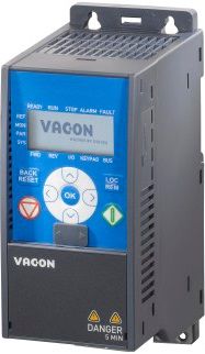 135N0499 Vacon Частотный преобразователь VACON0010-3L-0001-4+EMC2+QPES+DLRU+LLRU 0,37кВт 380В