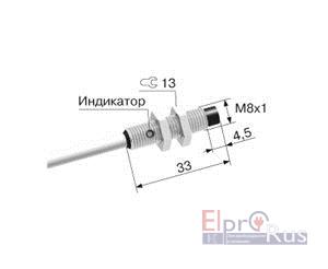 ВБ2.08М.68.1,5.1.1.С4 ОВЕН датчик бесконтактный индуктивный