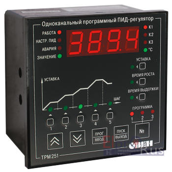 ТРМ251-Щ1.ИРИ ОВЕН одноканальный программный ПИД-регулятор